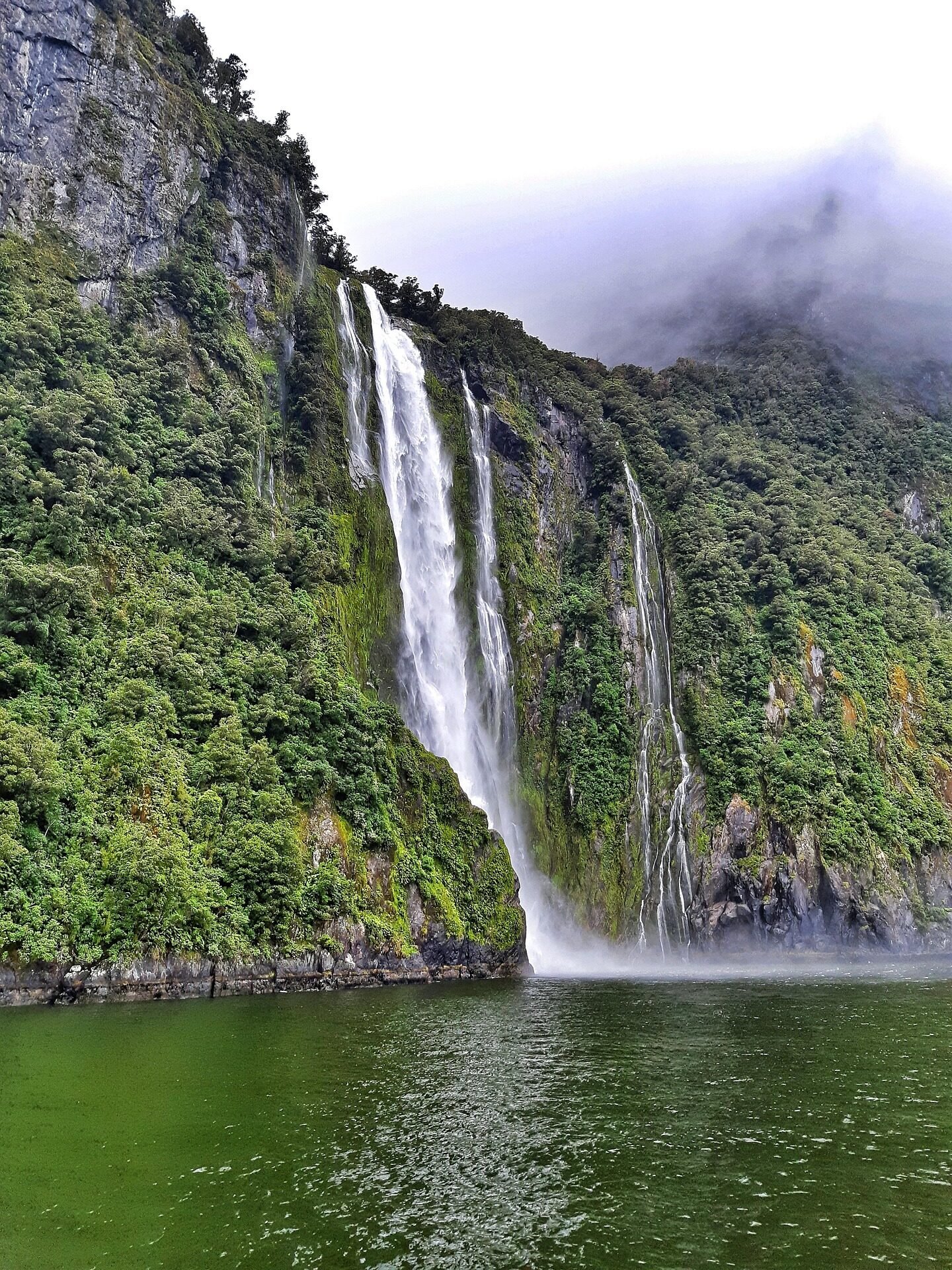 Milford Sound Waterfall